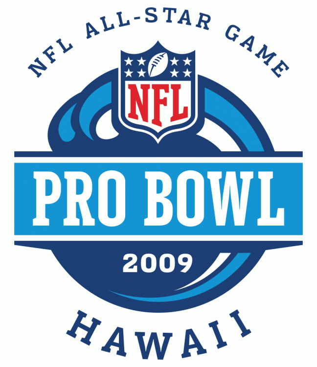Pro Bowl 2009 Primary Logo iron on transfers for T-shirts